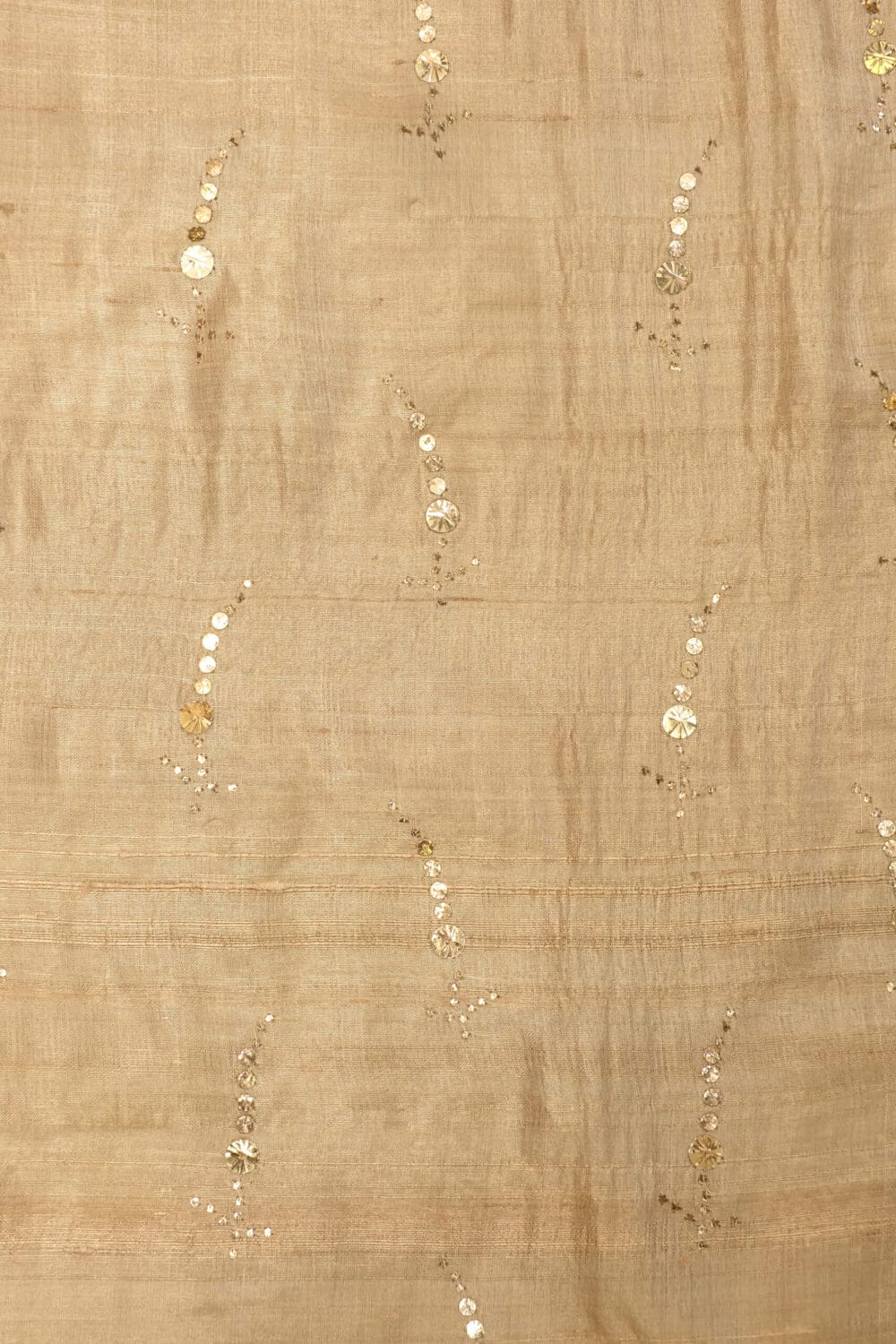 Tussar Silk Mukaish Fabric - Image 3