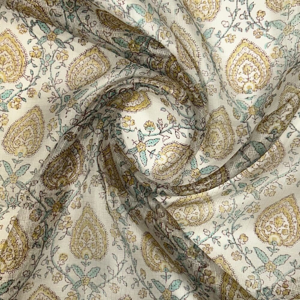 Silk Kota Doria Print