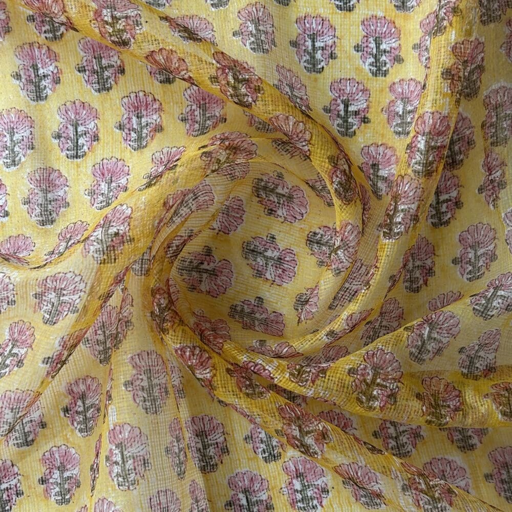 Silk Kota Doria Print