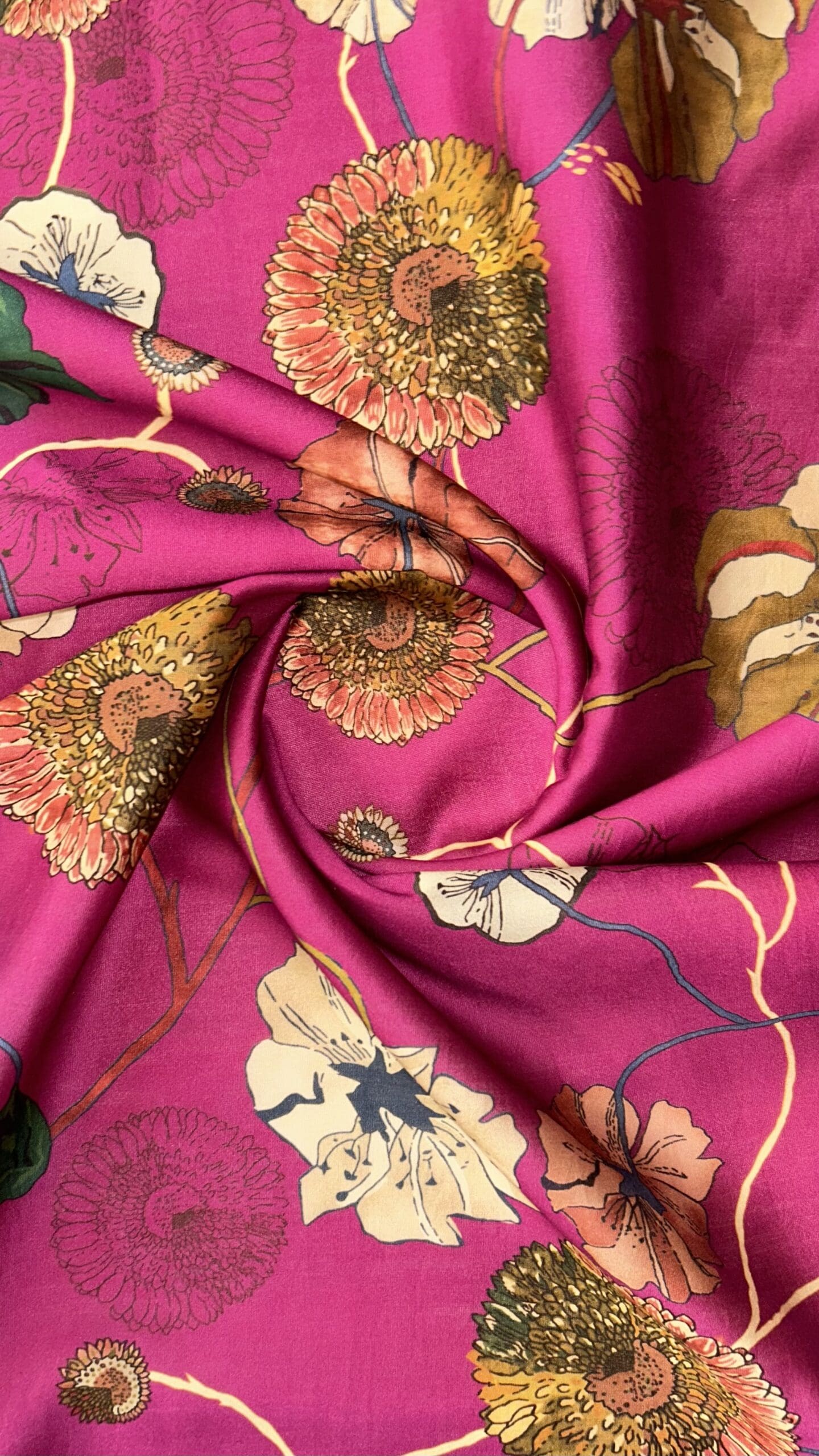 Pure Italian Silk Crush Chiffon Print