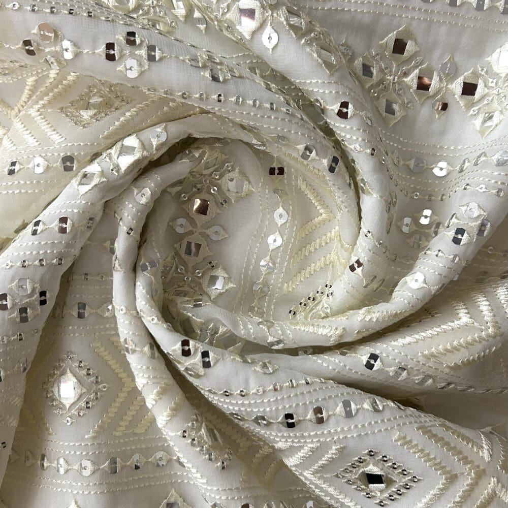 Viscose Georgette Embroidery