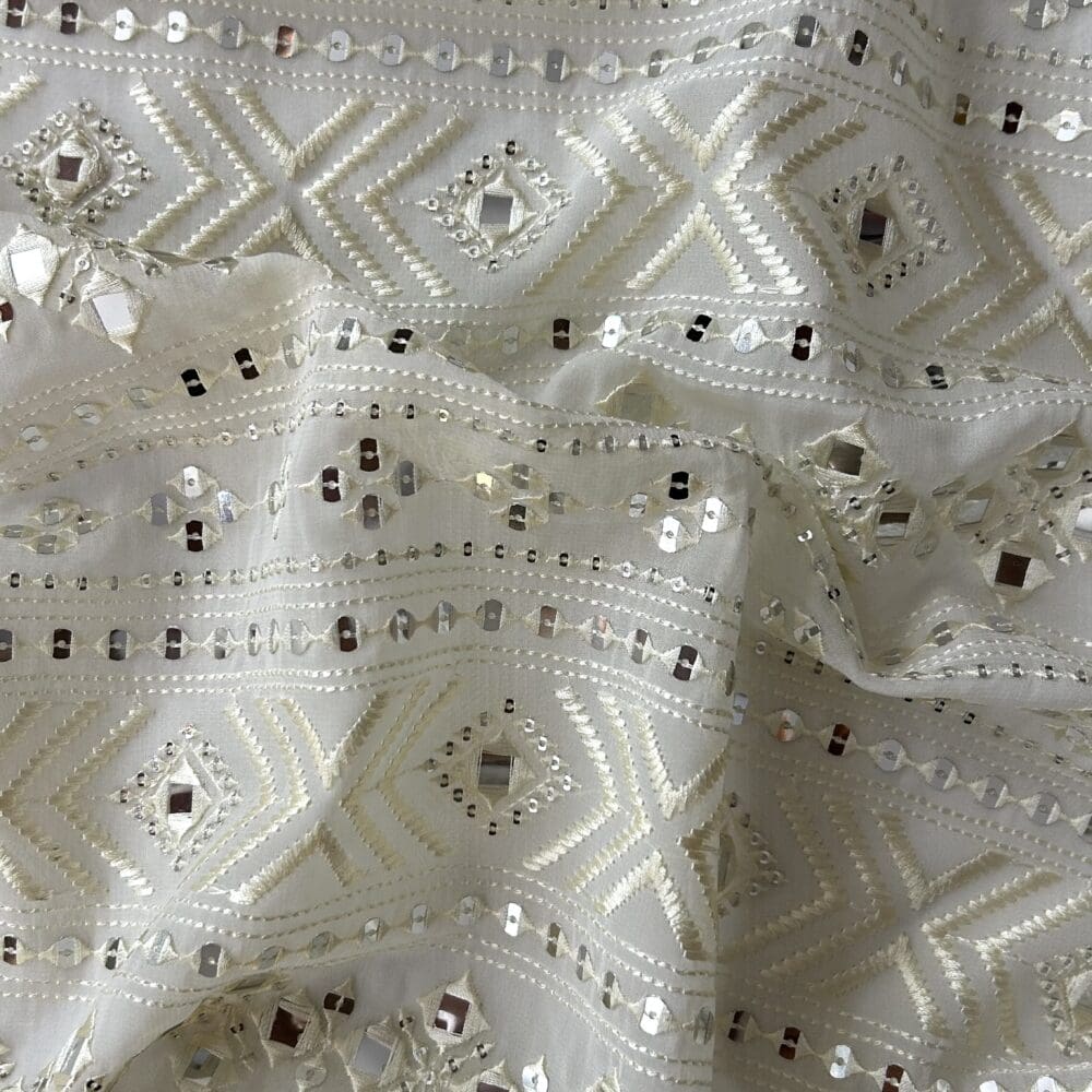 Viscose Georgette Embroidery