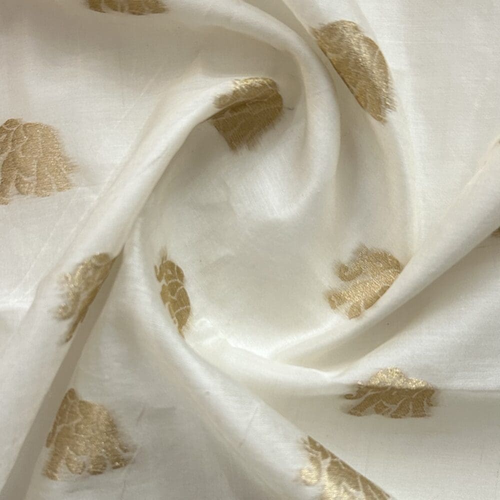 Silk Chanderi Cutwork