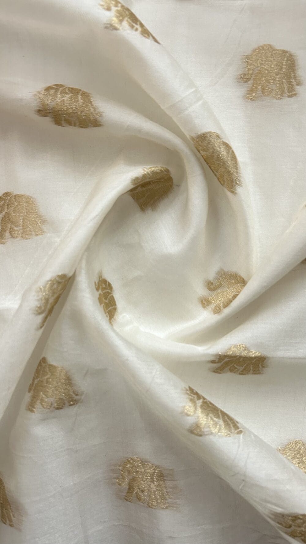 Silk Chanderi Cutwork