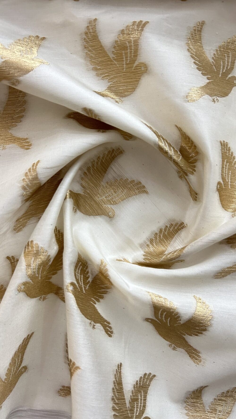Silk Chanderi Cutwork