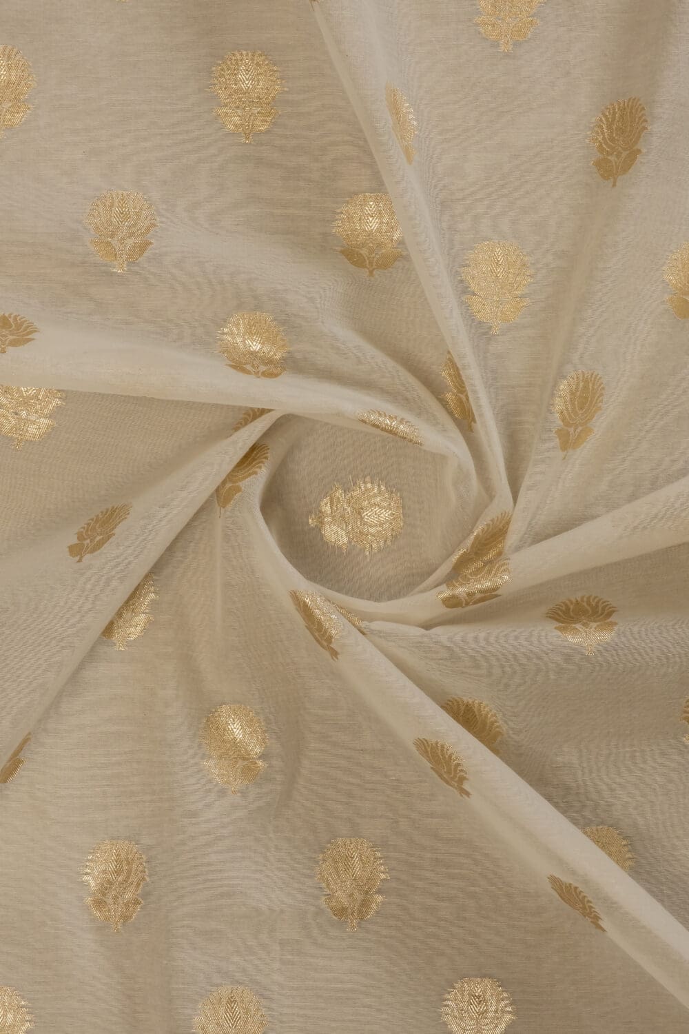 Chanderi Lurex Cutwork