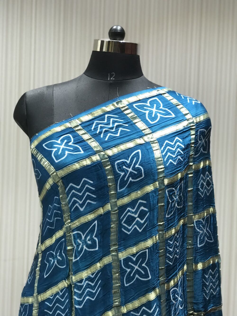 Shibori Dupatta | Modal Satin - Image 2