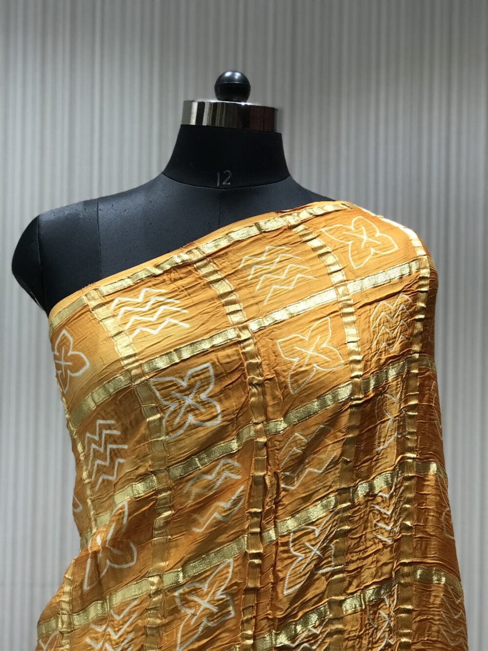 Shibori Dupatta | Modal Satin