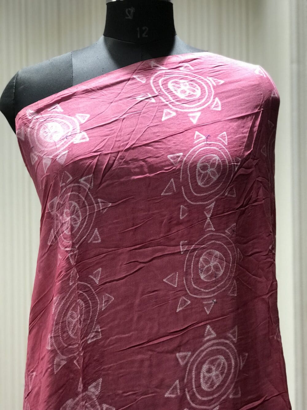 Shibori Dupatta | Modal Satin - Image 9