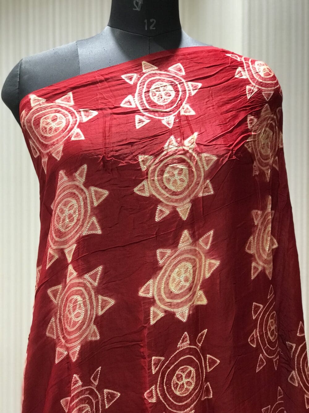 Shibori Dupatta | Modal Satin - Image 5