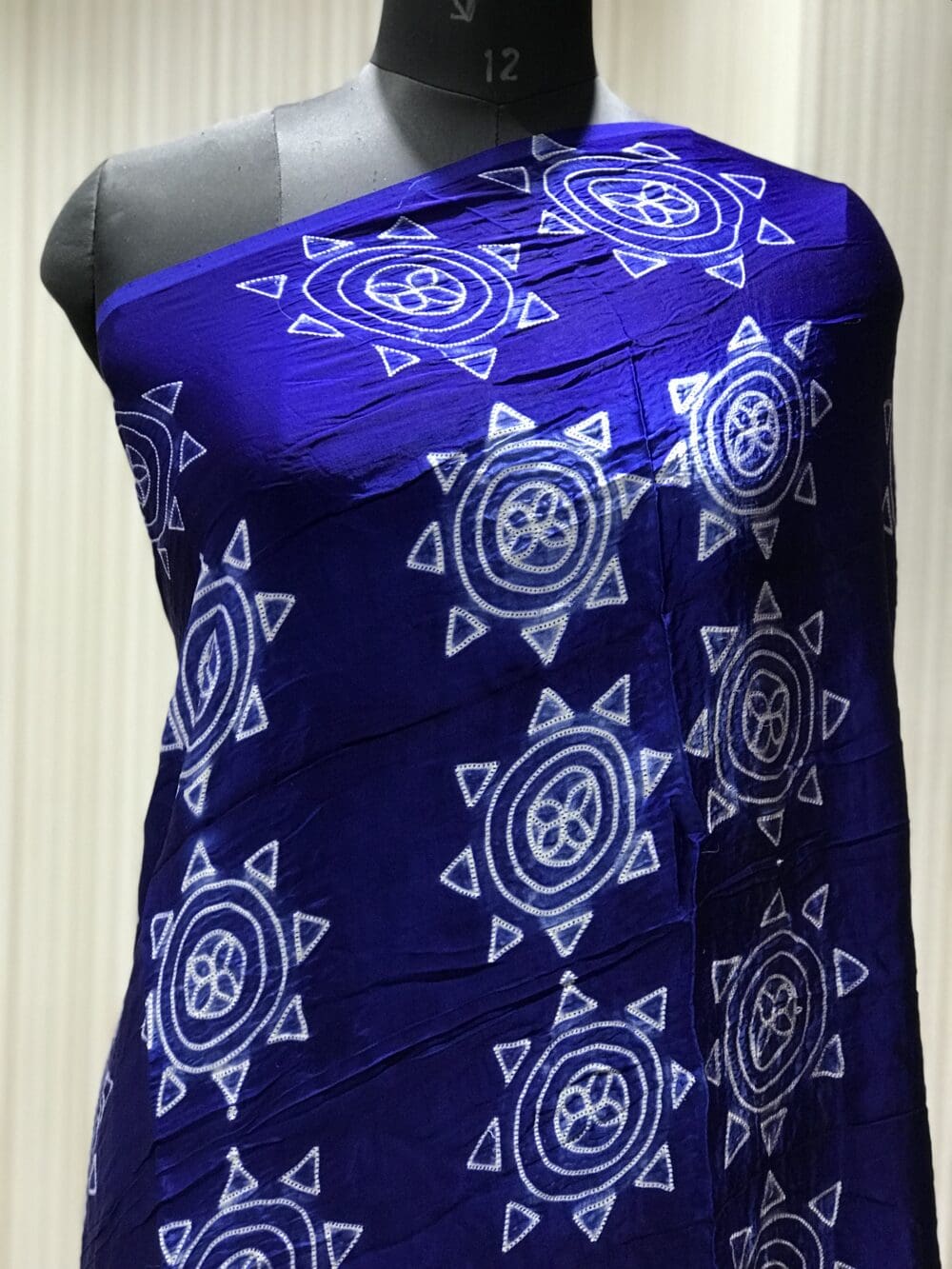 Shibori Dupatta | Modal Satin - Image 8
