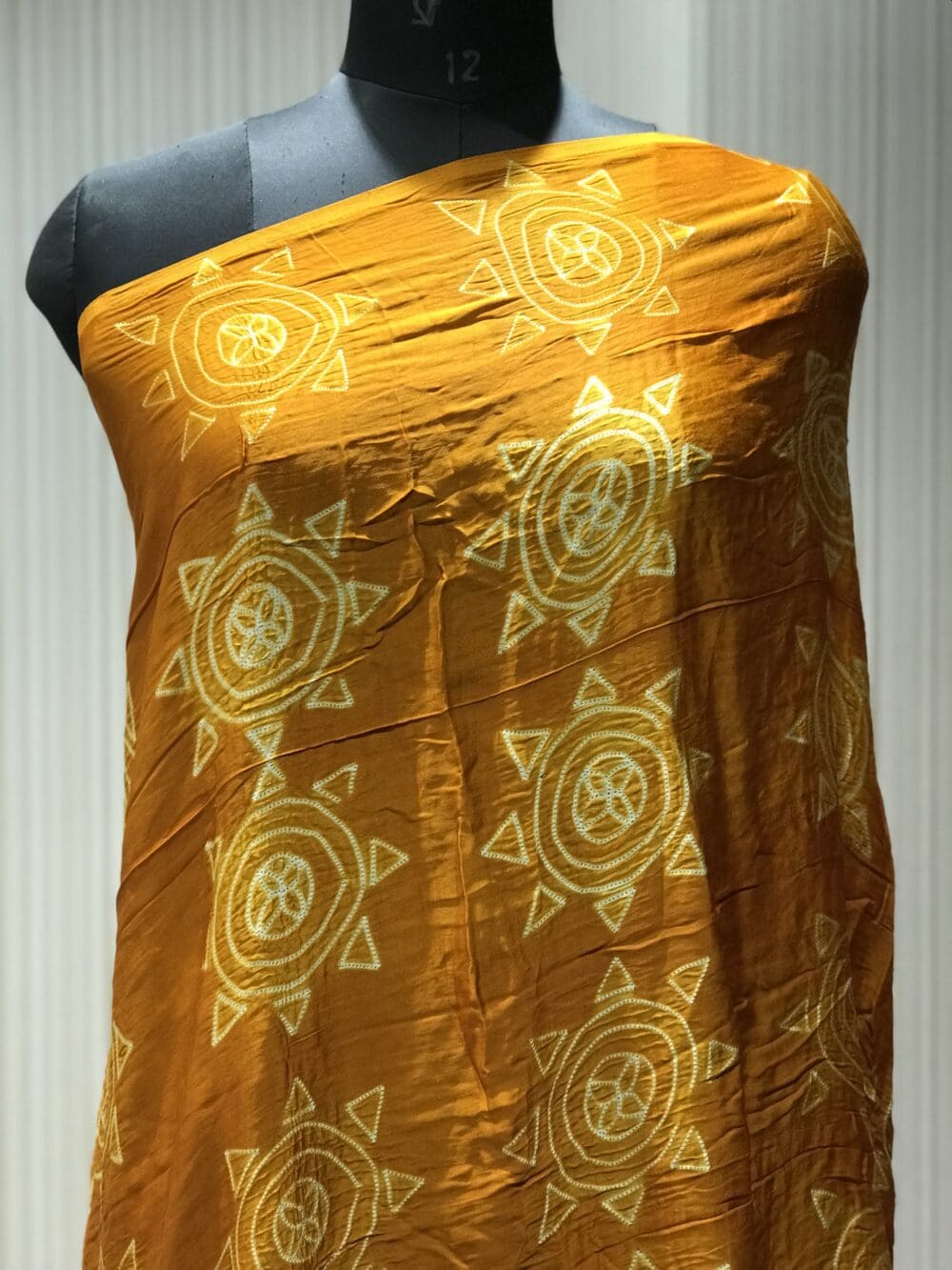 Shibori Dupatta | Modal Satin - Image 3