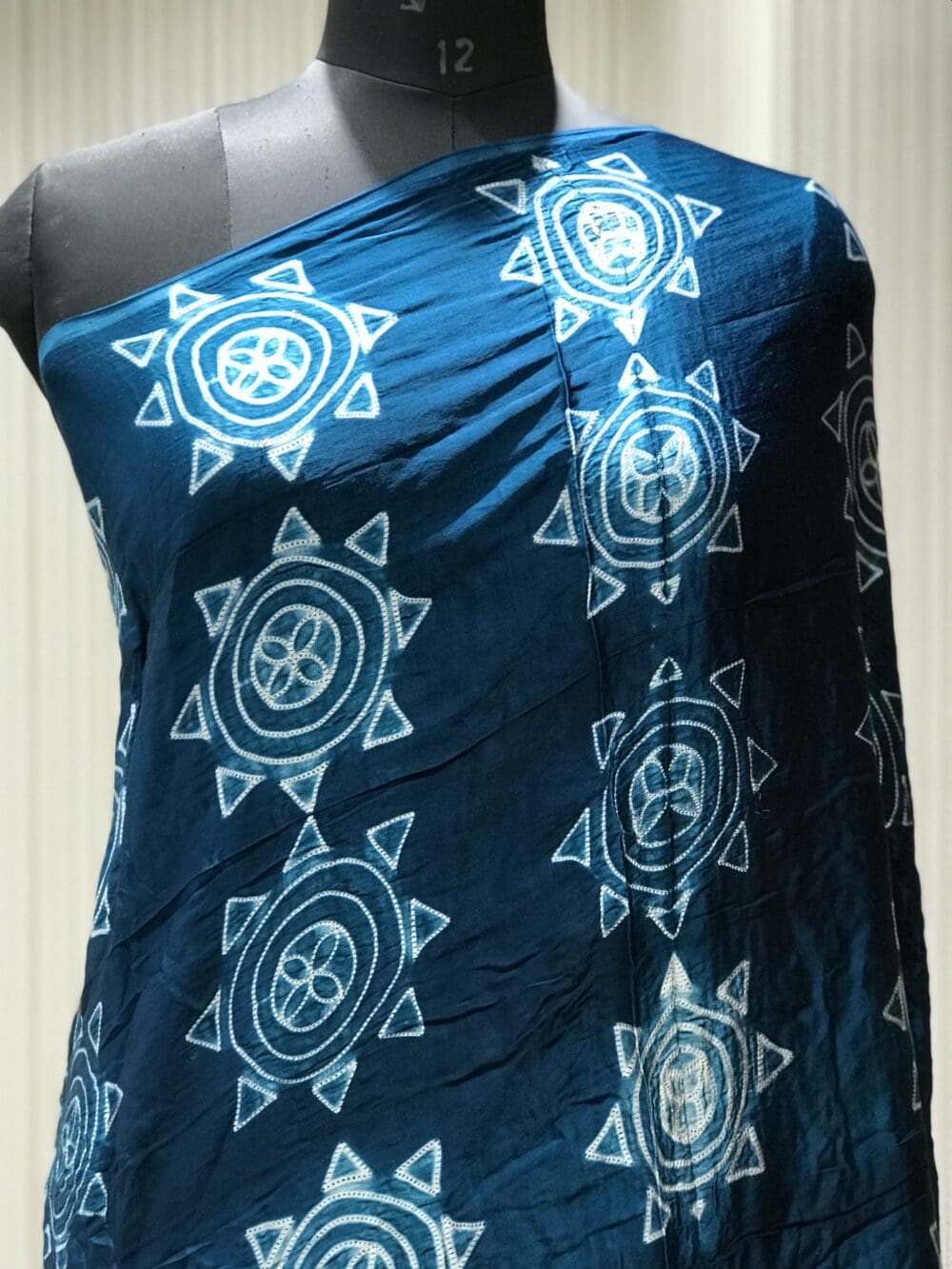 Shibori Dupatta | Modal Satin - Image 2