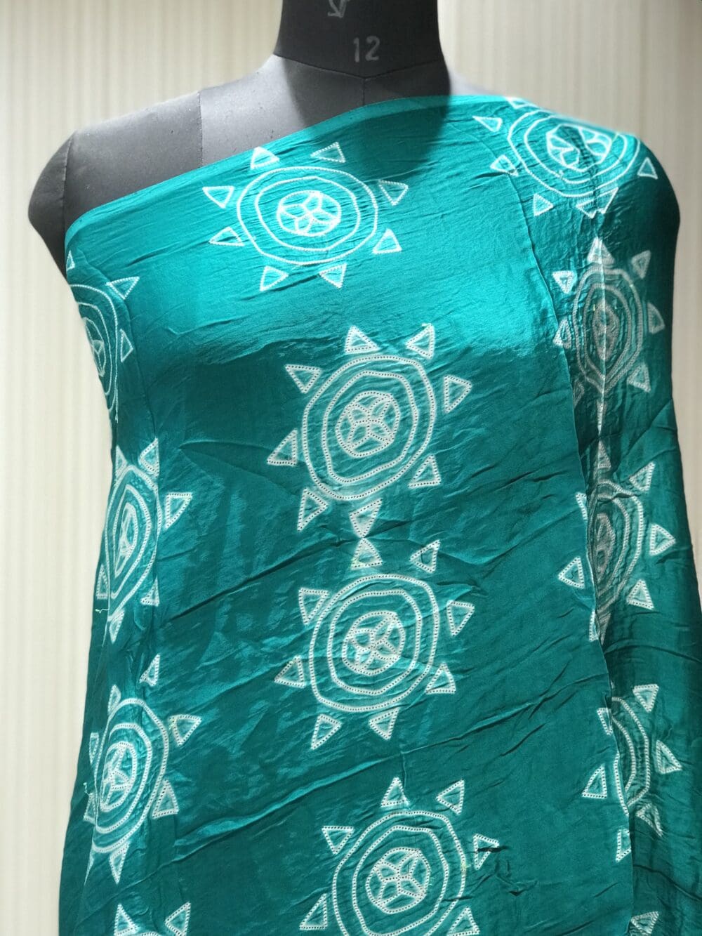 Shibori Dupatta | Modal Satin - Image 4