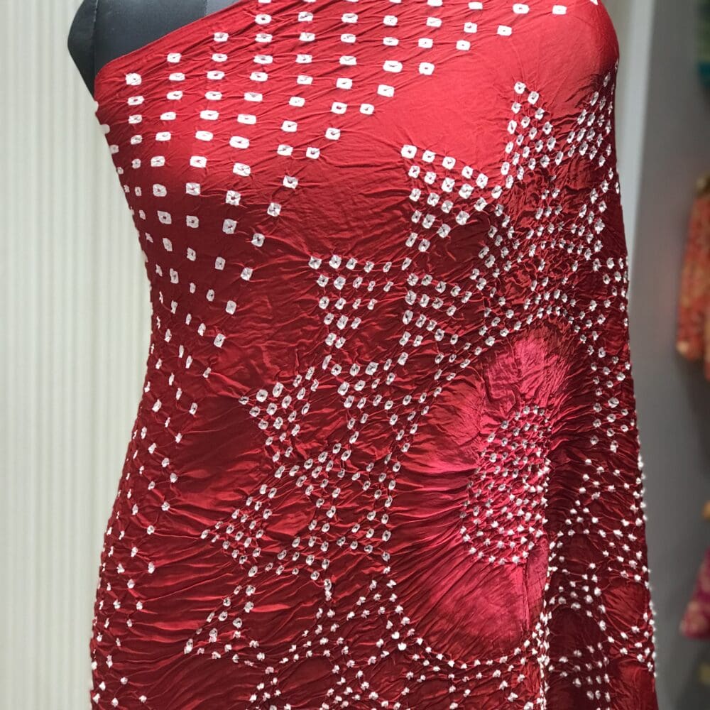 STC3820-MODAL SATIN BANDHEJ DUPATTA-STC3820-1 Bandhej Dupatta | Modal Satin