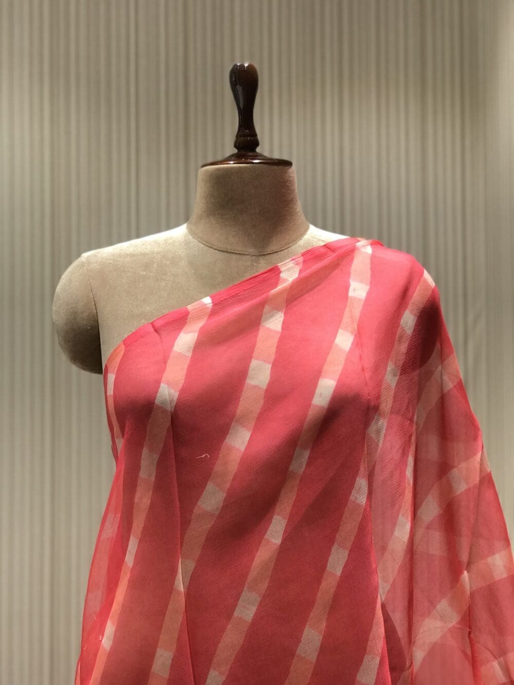 Chiffon Silk Lehariya Dupatta