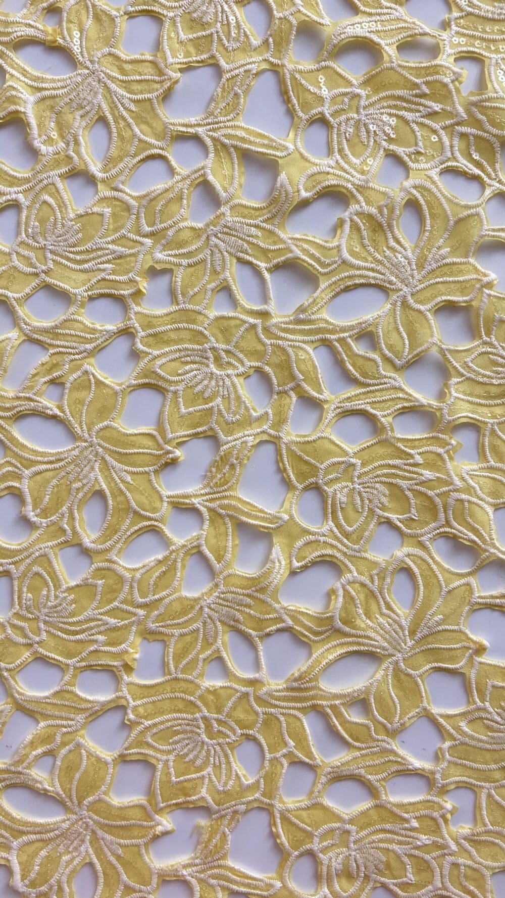 Crepe Lasercut Fabric - Image 11