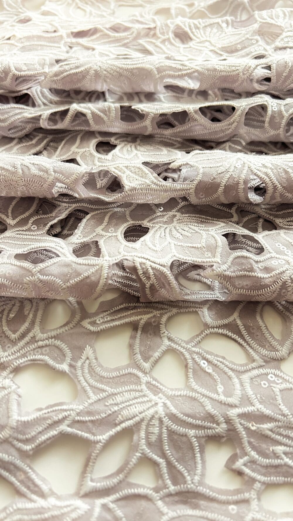 Crepe Lasercut Fabric - Image 9