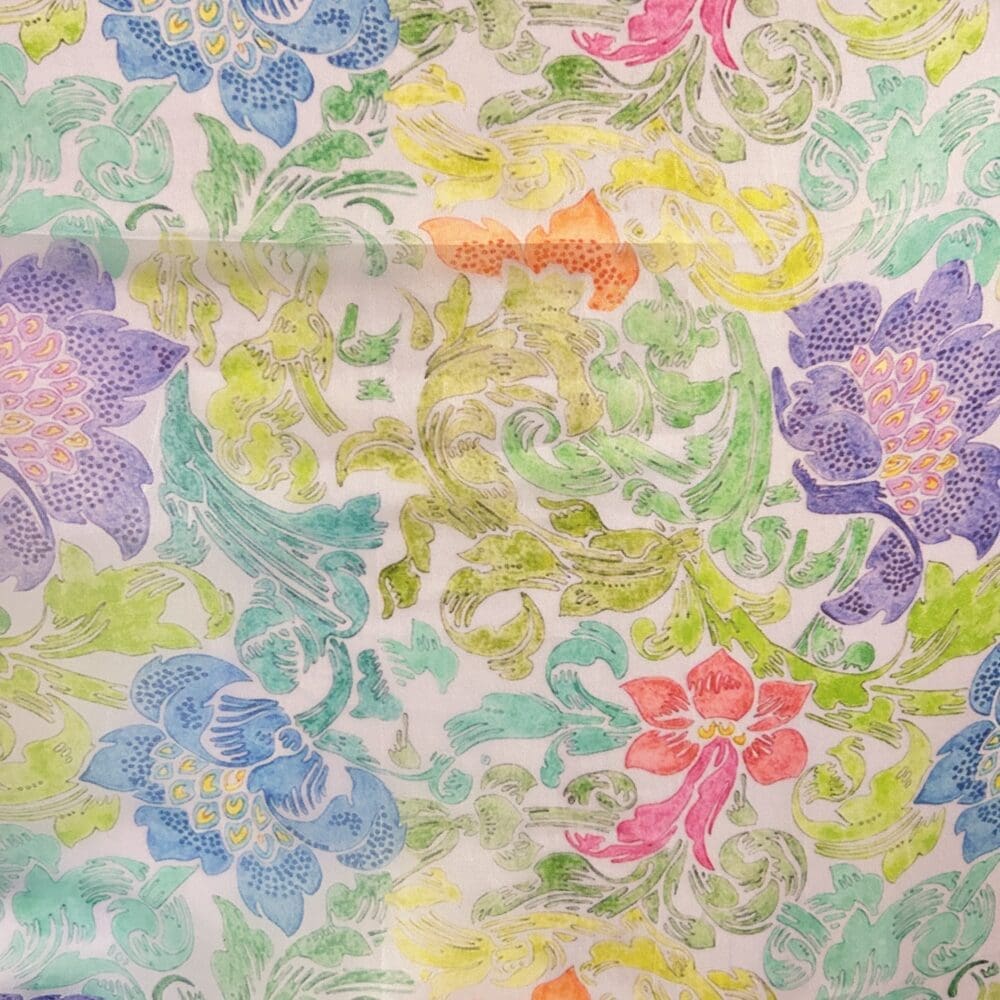 Silk Organza Print