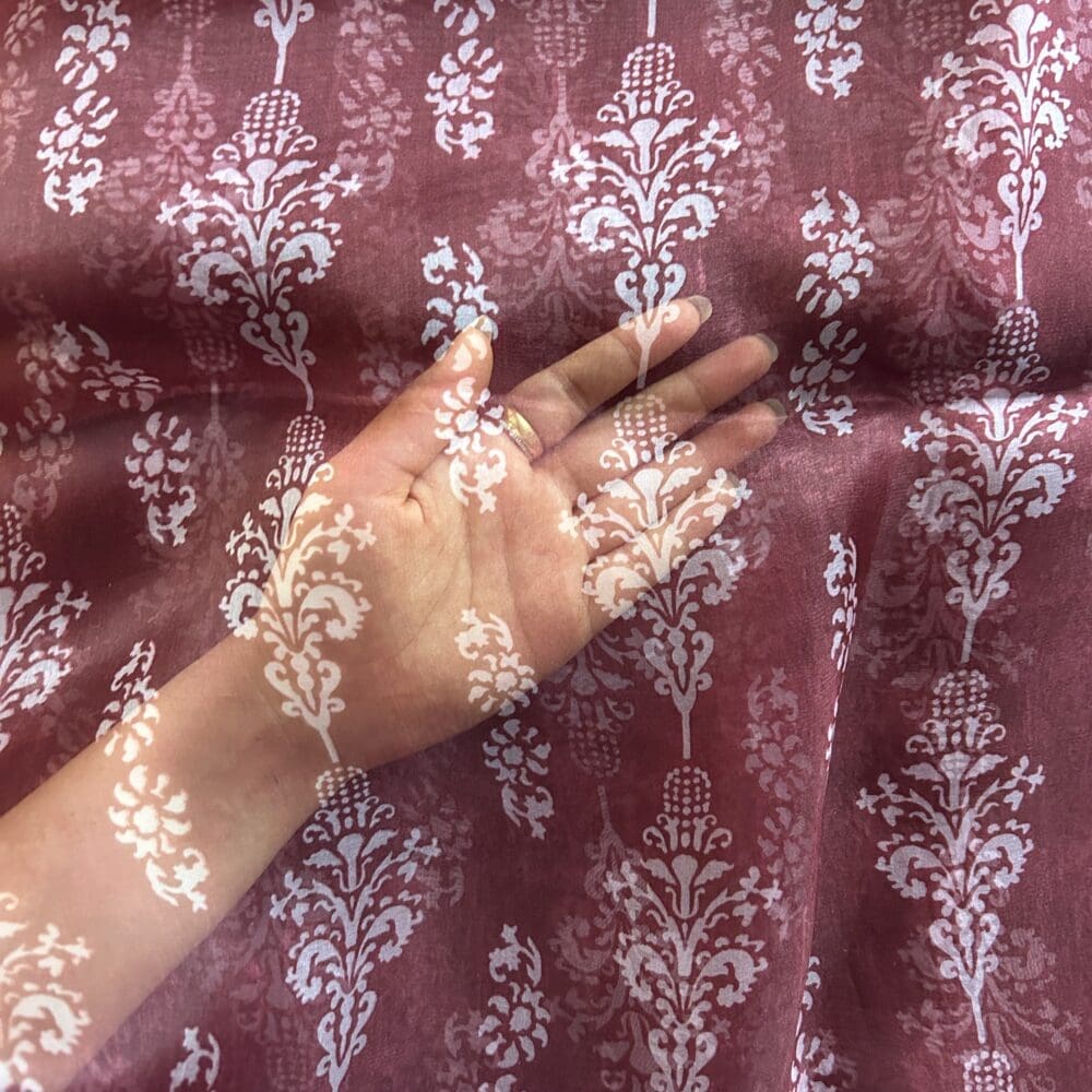 Silk Organza Print