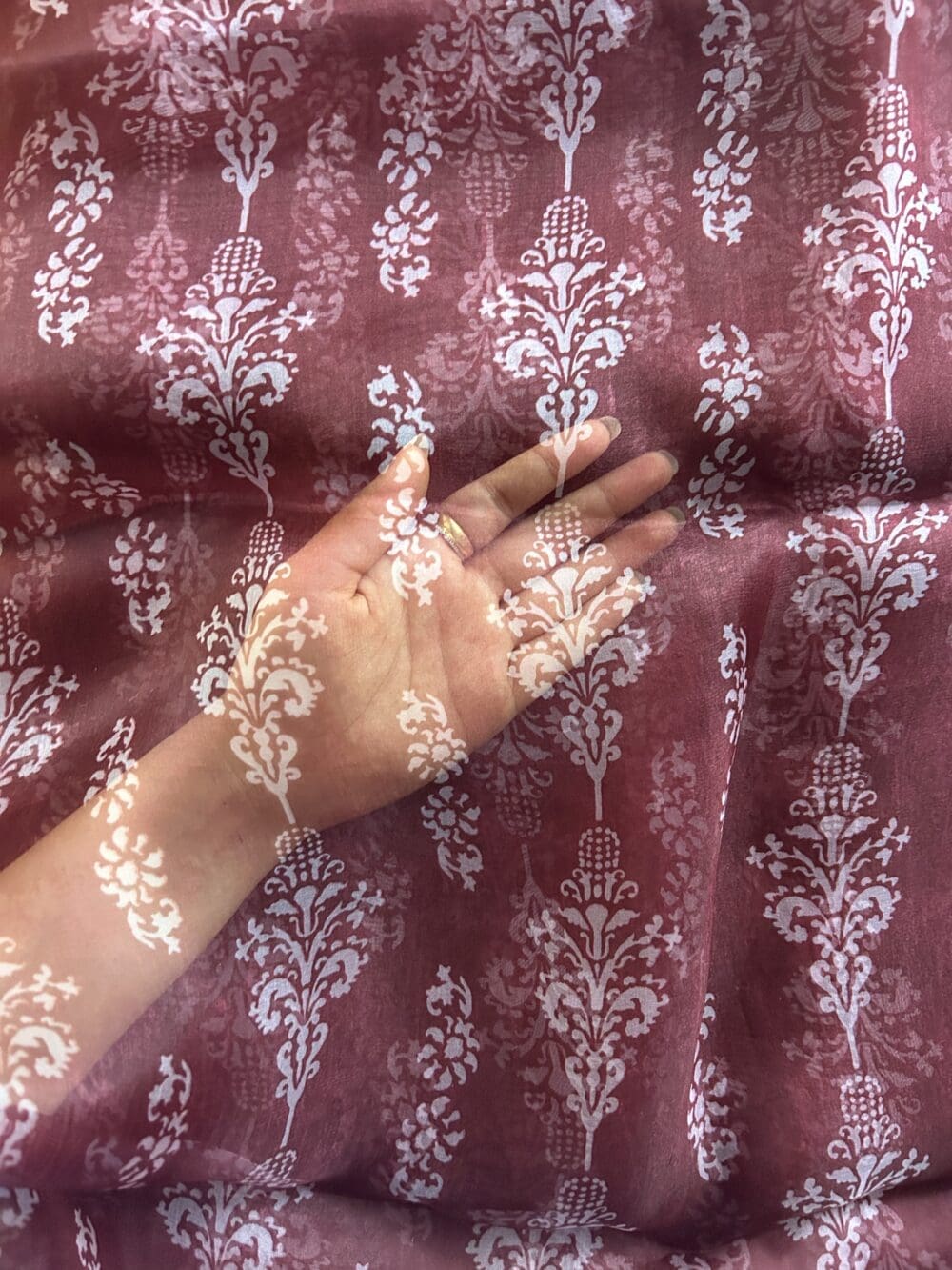 Silk Organza Print