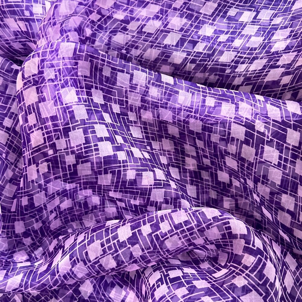 Silk Organza Print