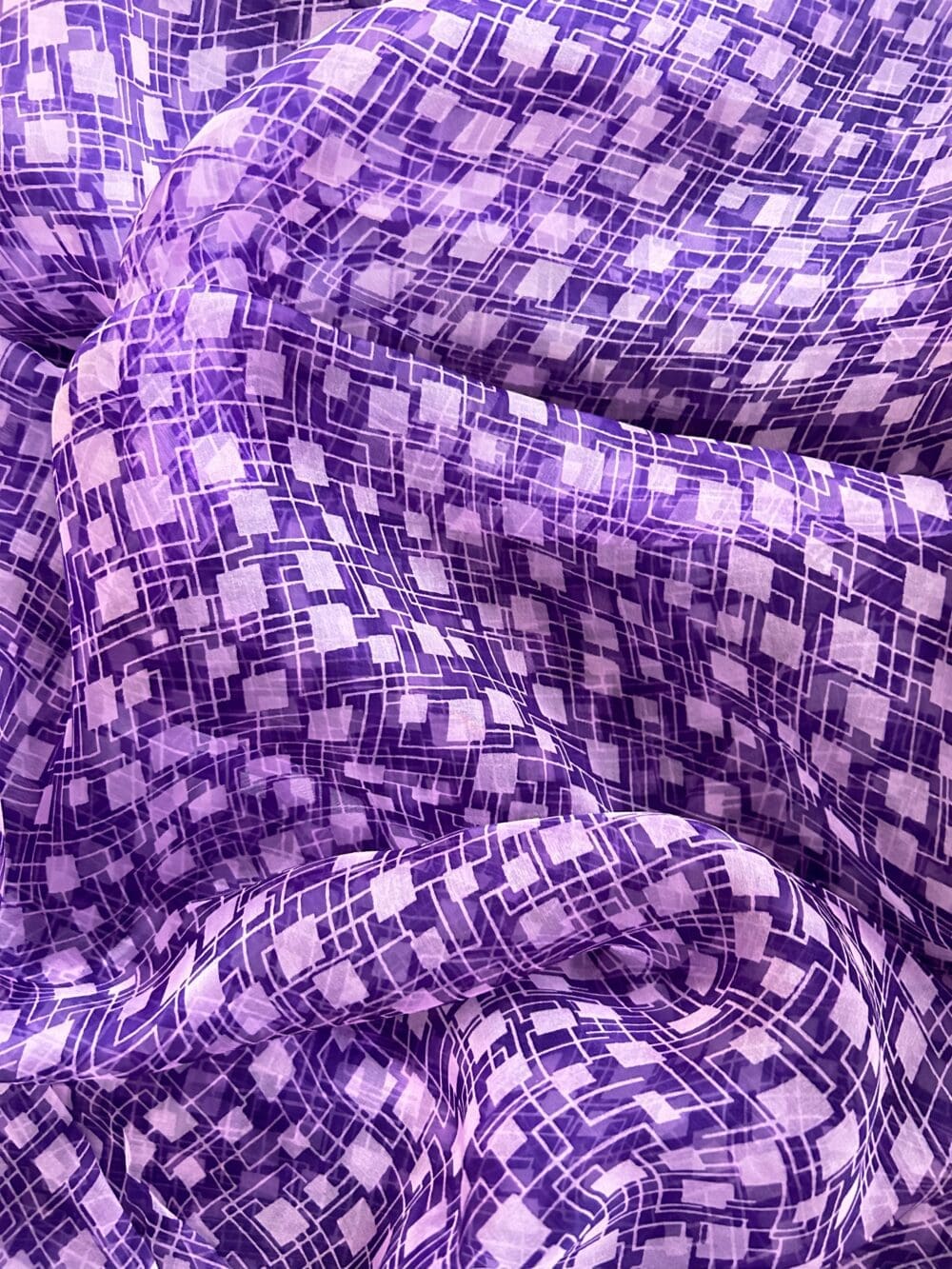 Silk Organza Print