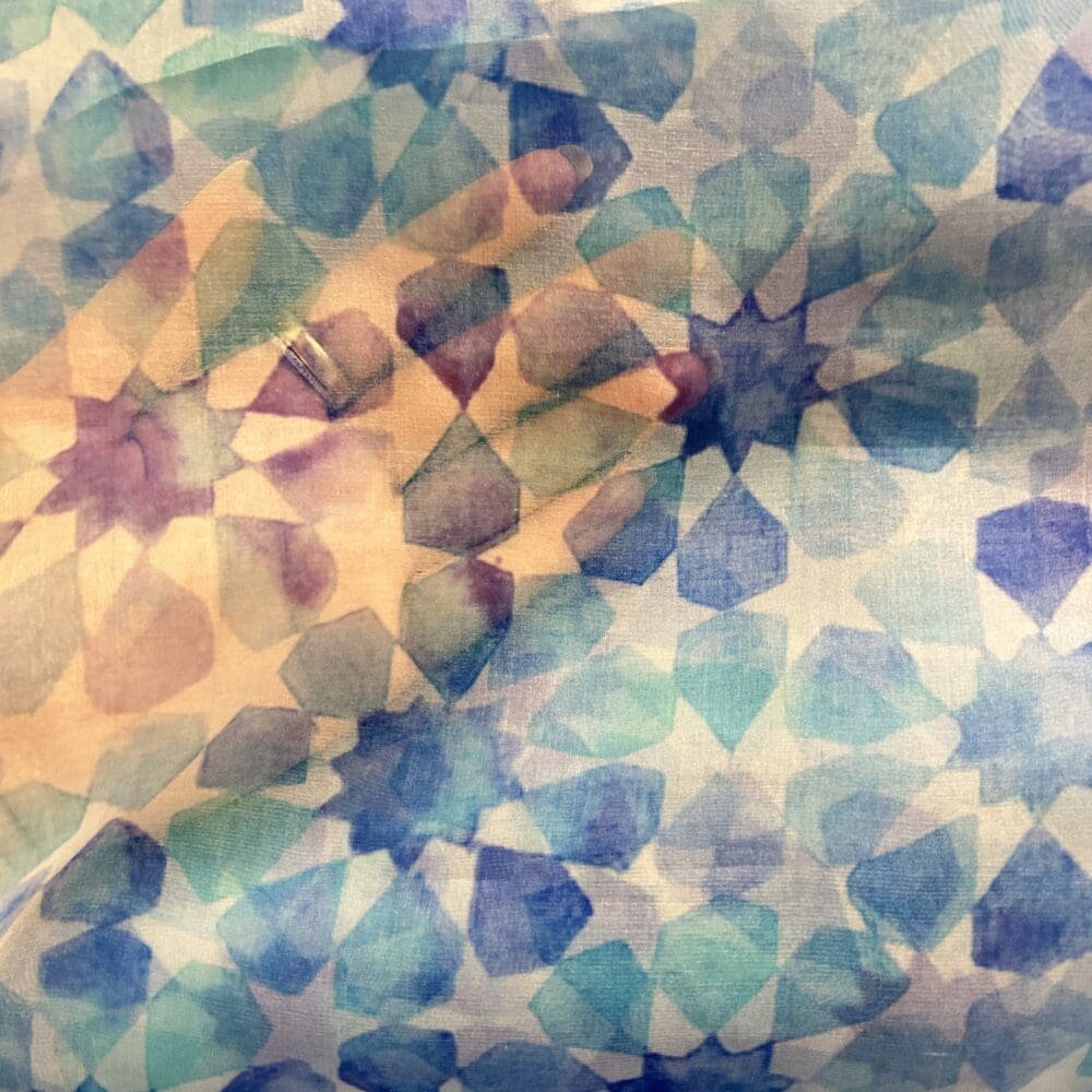 Silk Organza Print