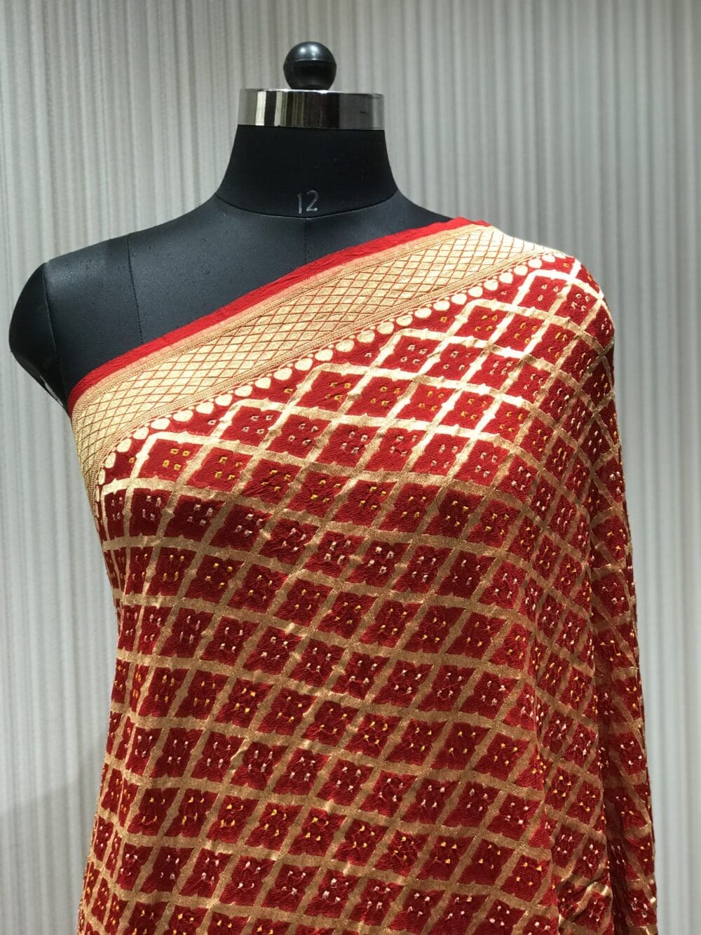 NEEMZARI SILK BANDHEJ DUPATTA