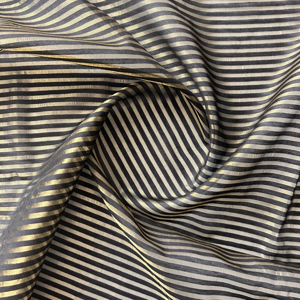 IMG_7459 Chanderi Tissue Stripes