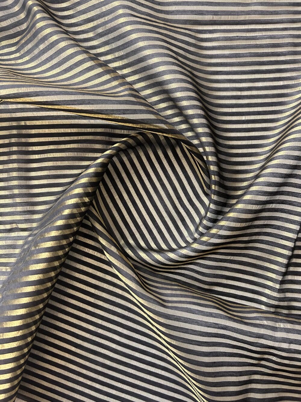 Chanderi Tissue Stripes