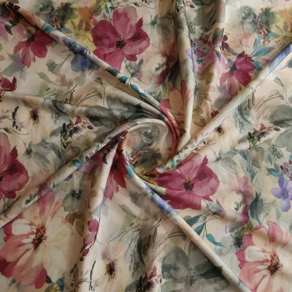 Cotton Silk Print