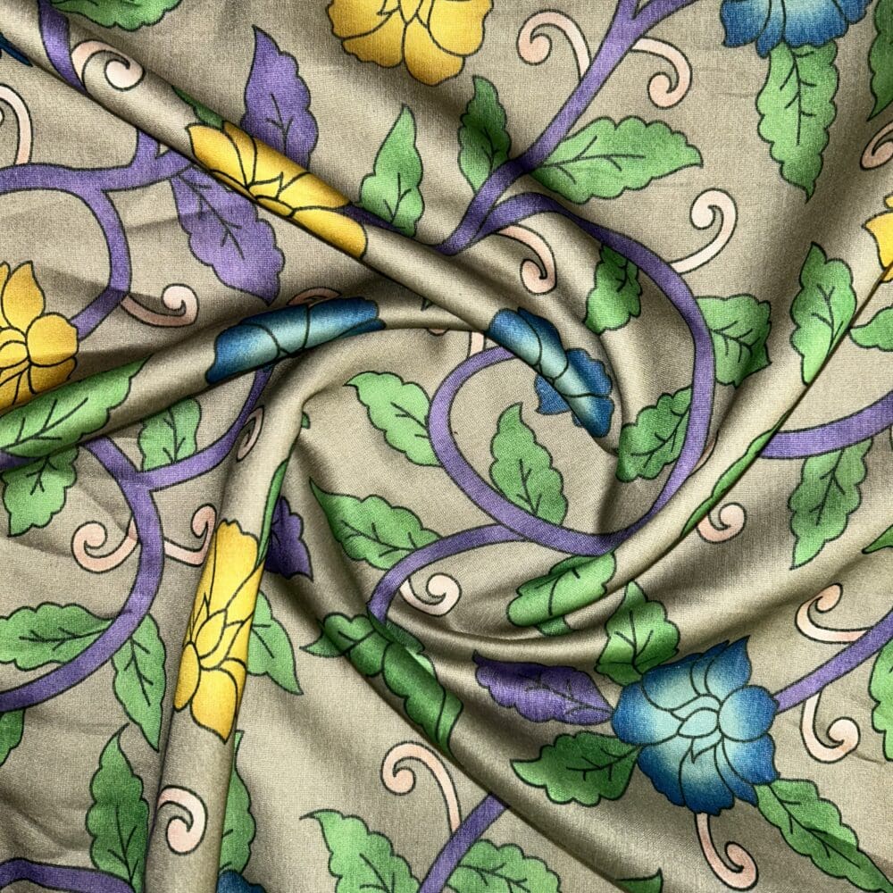 Silk Chanderi Print