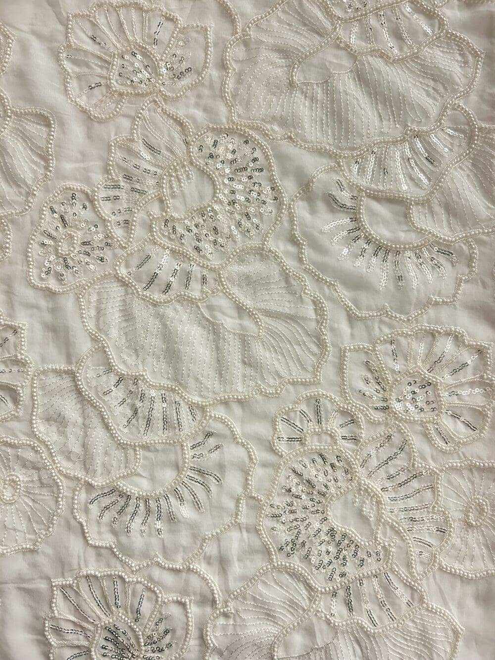 Viscose Georgette embroidery