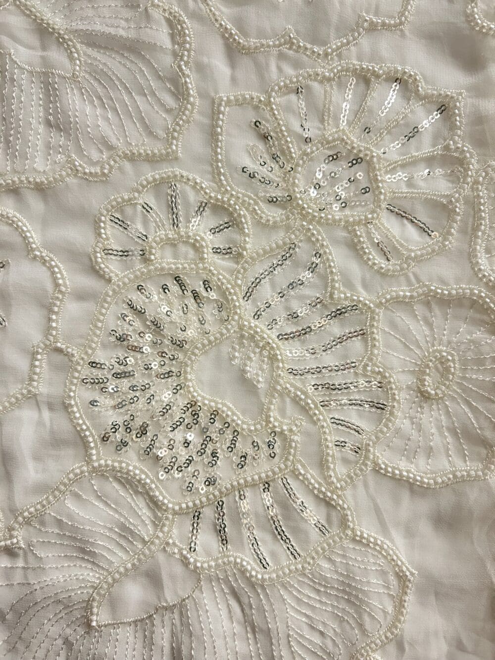 Viscose Georgette embroidery