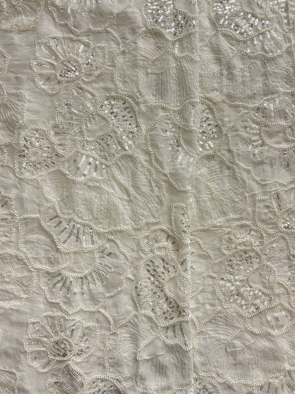 Viscose Georgette embroidery