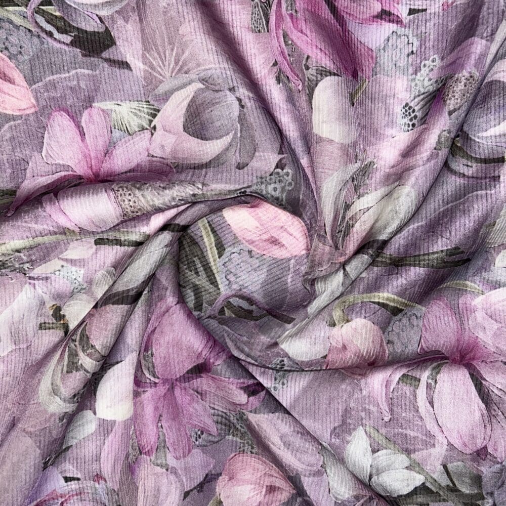 Flat Chiffon Lining Print