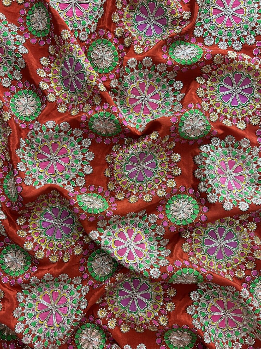 Crepe Print Embroidery - Image 2