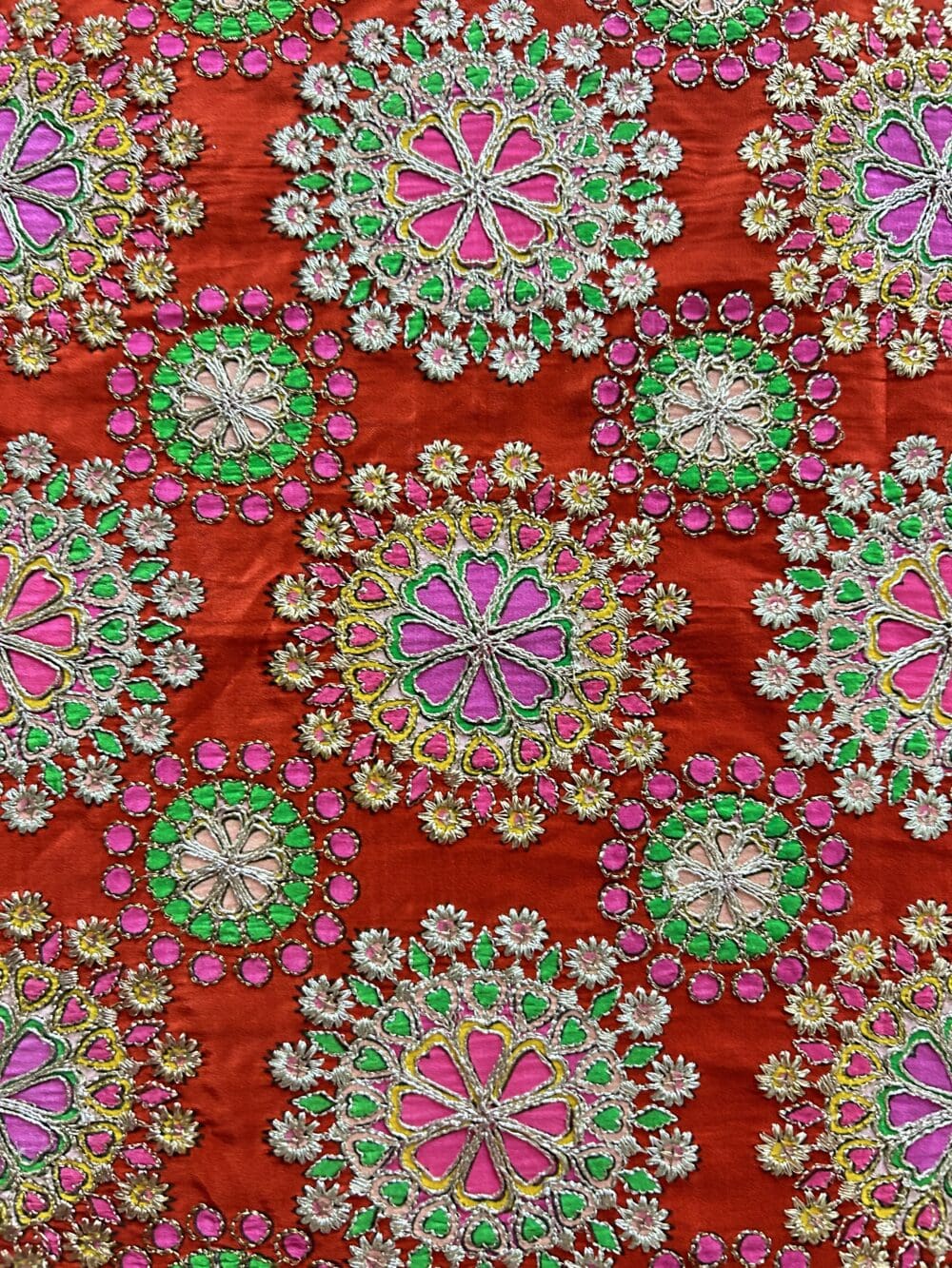 Crepe Print Embroidery - Image 5