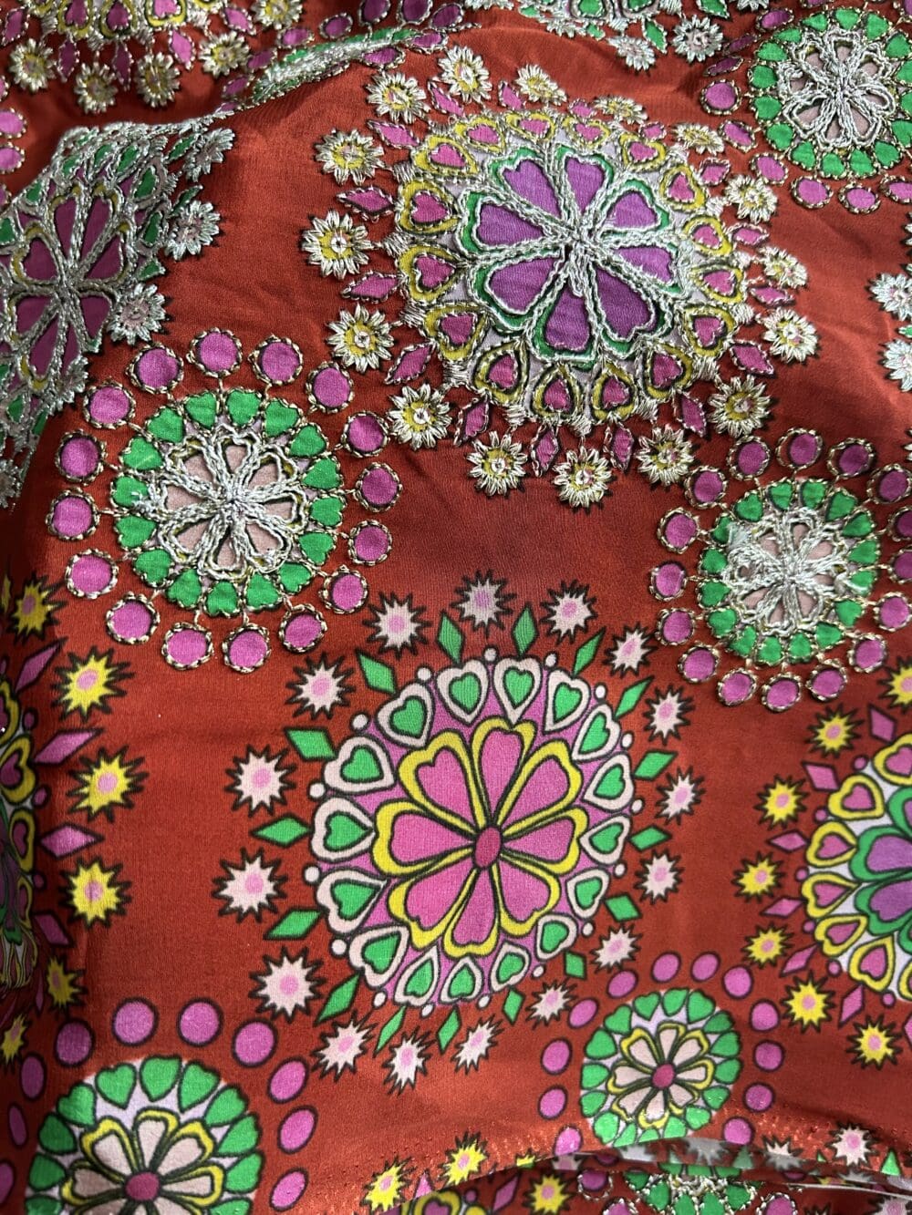 Crepe Print Embroidery - Image 4