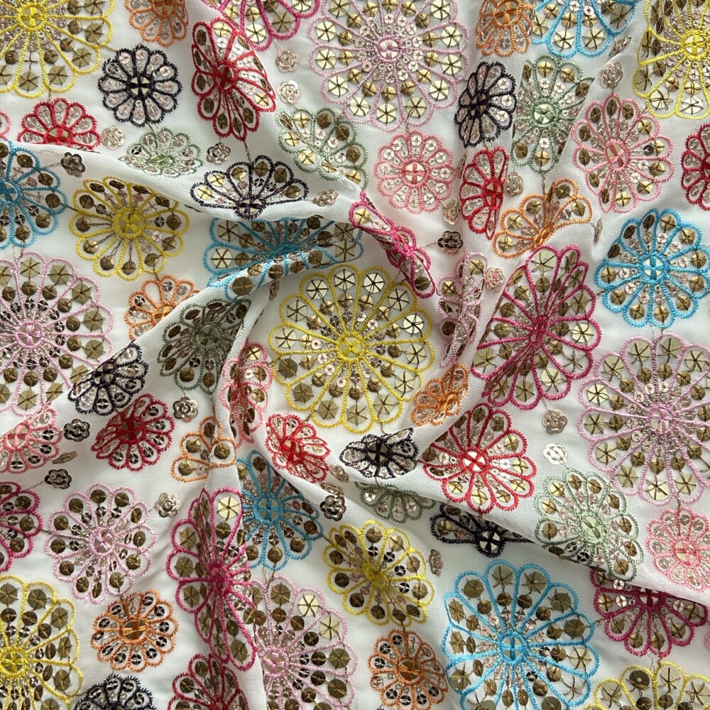Georgette Embroidery Georgette Embroidery
