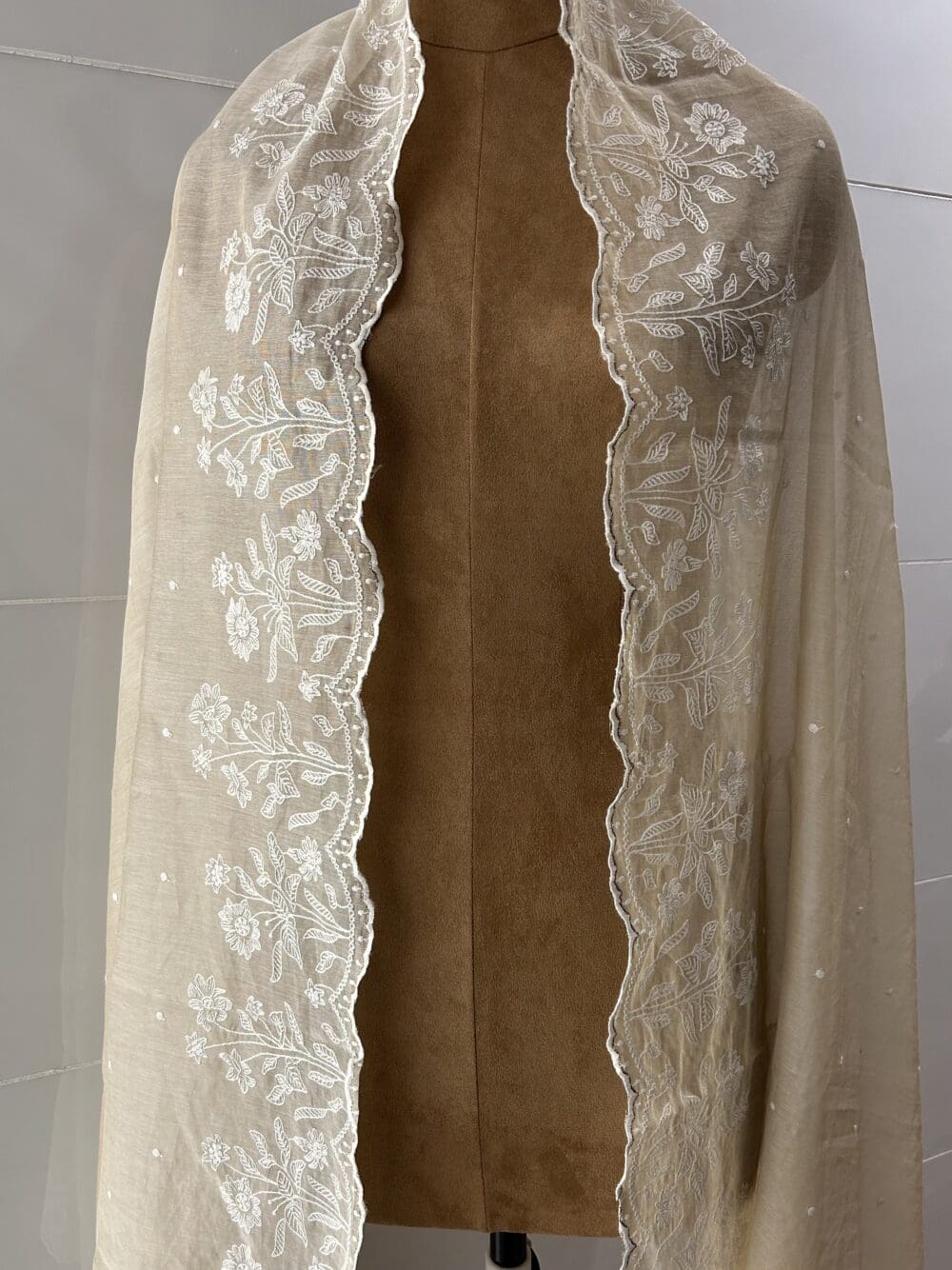 Chanderi Tissue Dupatta - Image 2