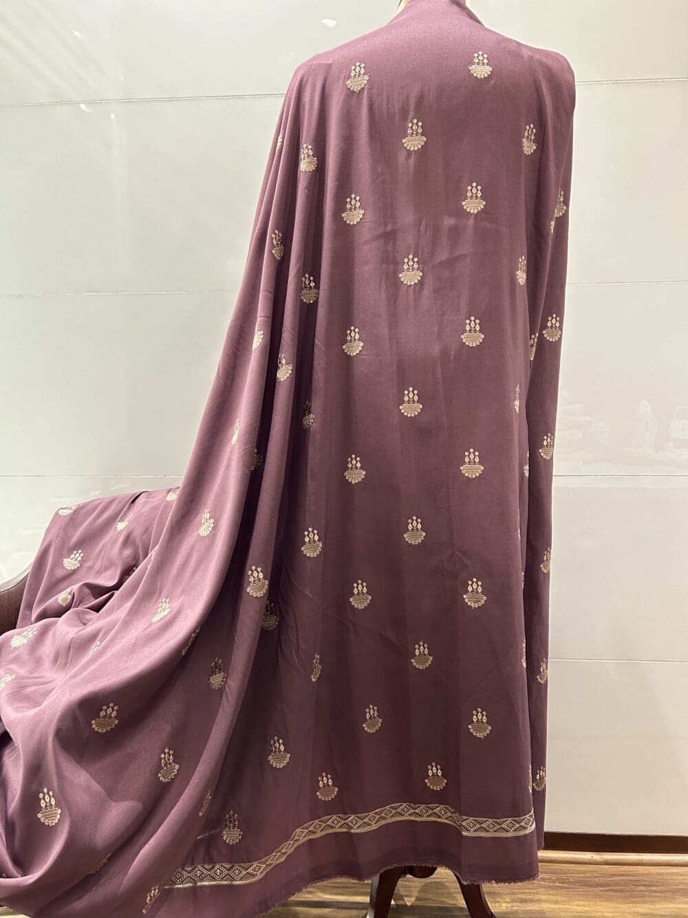 Men Kurta Dupion Embroidery | Back