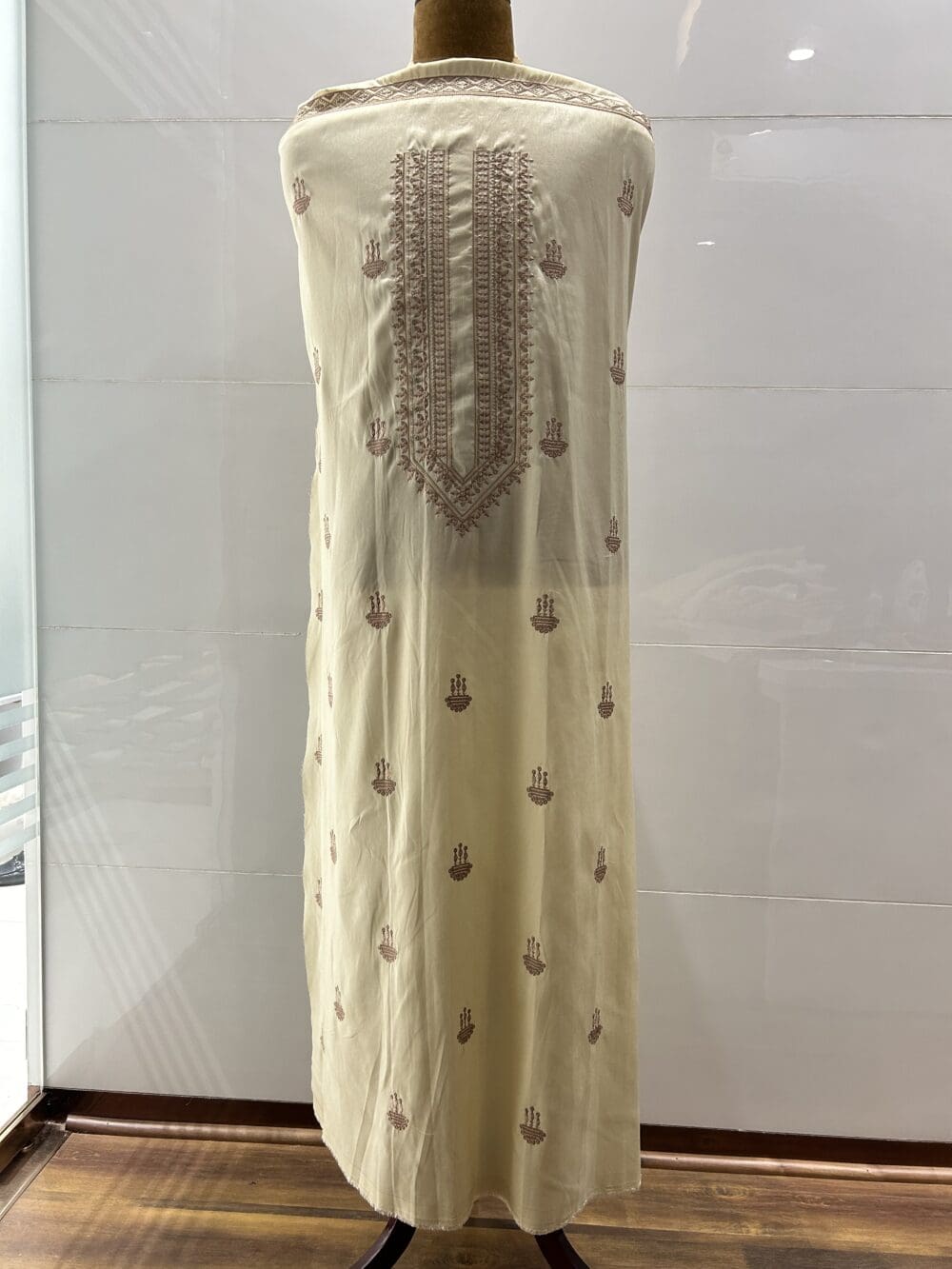 Dupion Embroidery