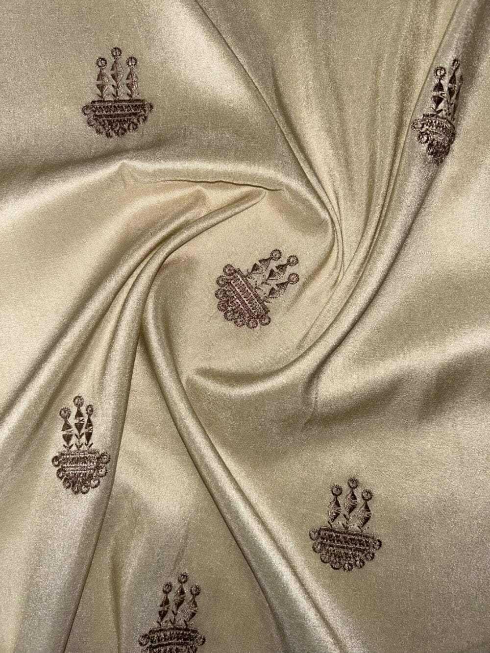 Men Kurta Dupion Embroidery | Back - Image 2