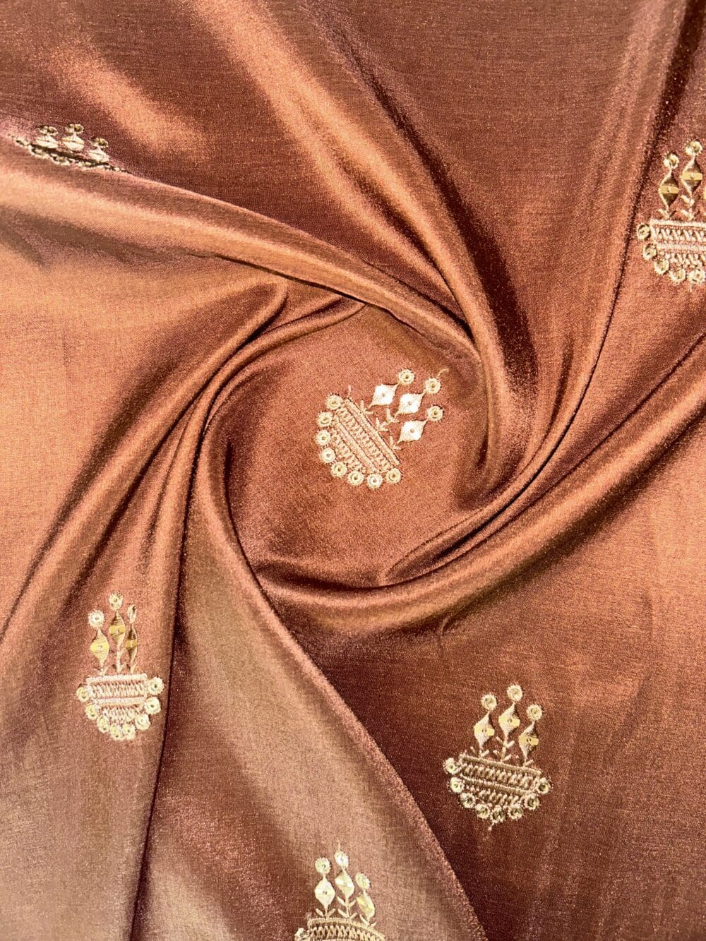 Men Kurta Dupion Embroidery | Back - Image 2