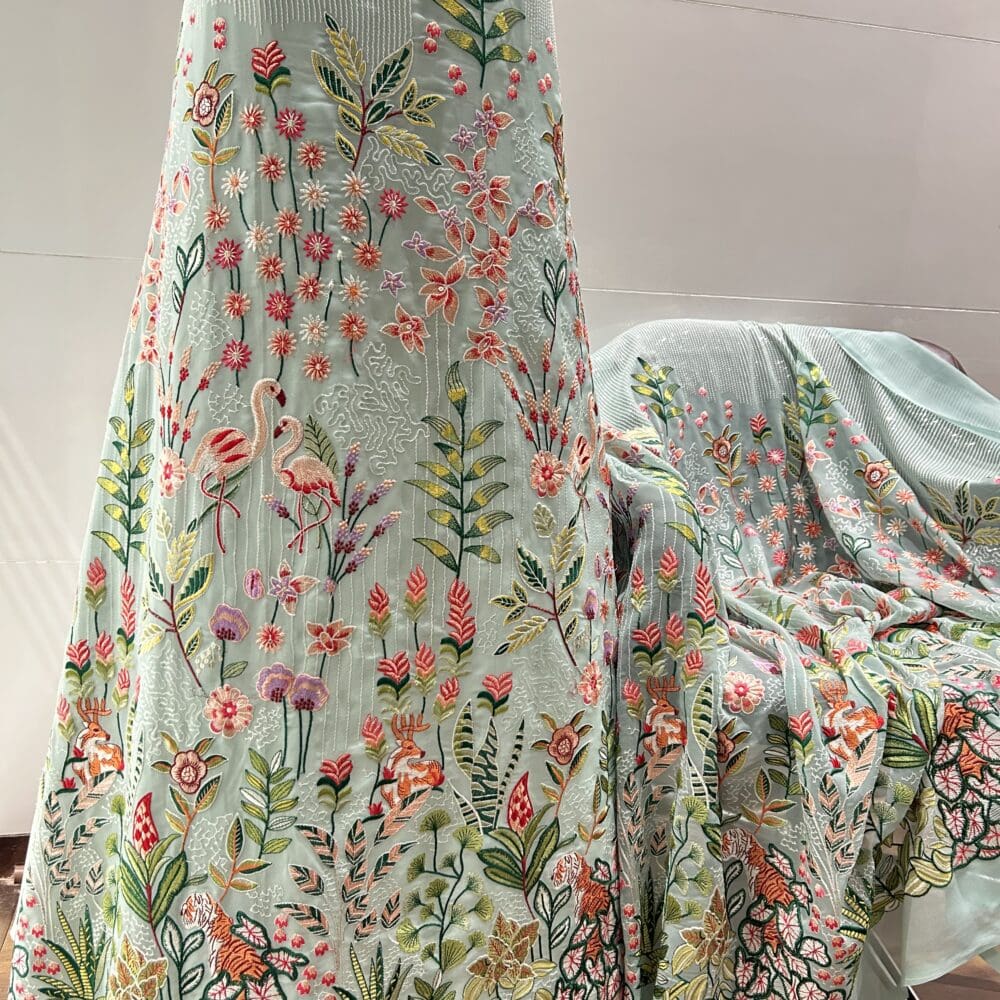 Georgette Embroidery