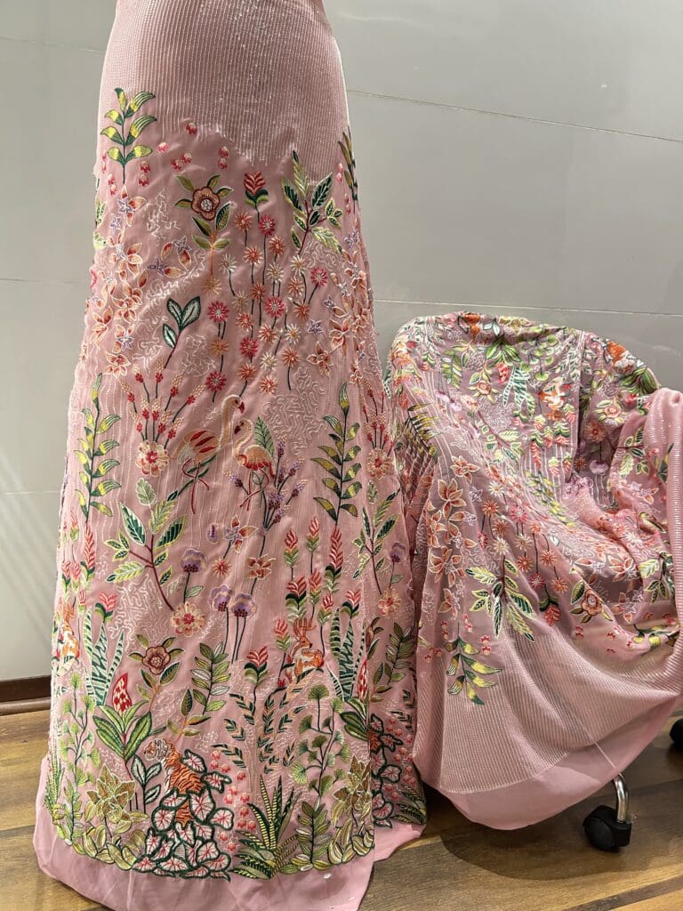 Georgette Embroidery