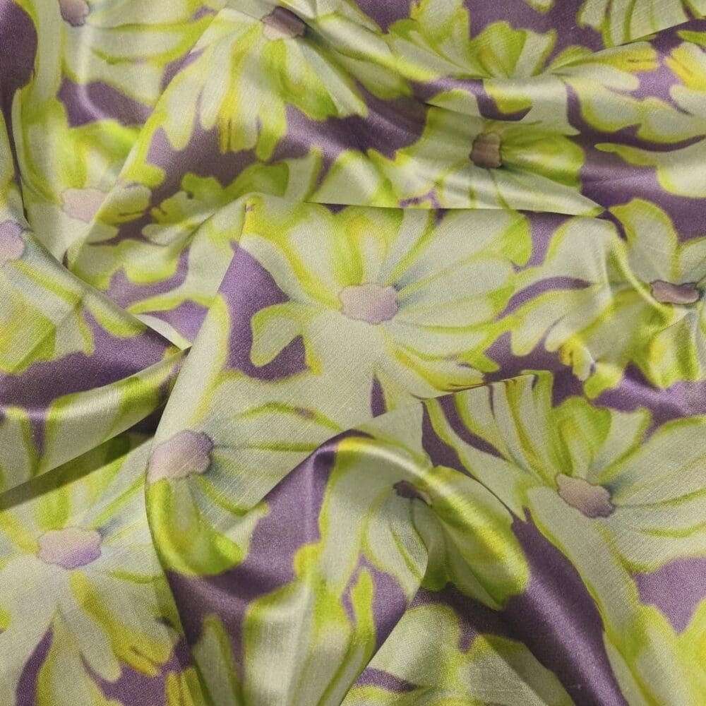 Italian Raw Silk Print