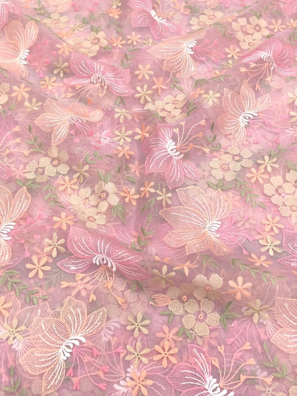 Silk Organza Embroidery